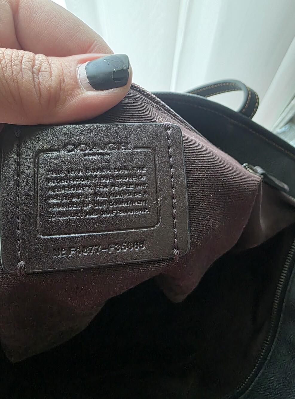 Coach City Zip Tote with Tattoo Embroidery - Picture 3 of 13